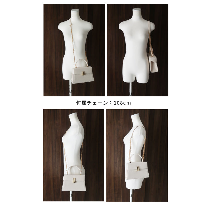 3WAYシンプルラメフラップバッグ（クラッチバッグ）｜Dorry Doll