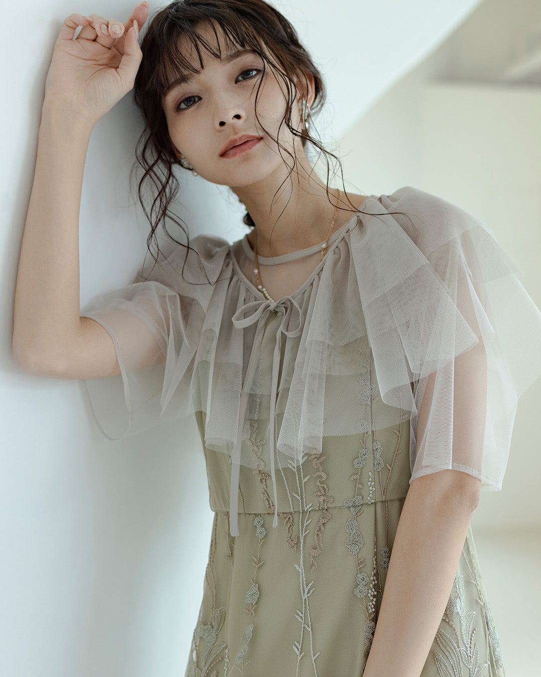 Dorry Doll ドレス ダイヤフラワーレースドレス 結婚式お呼ばれ