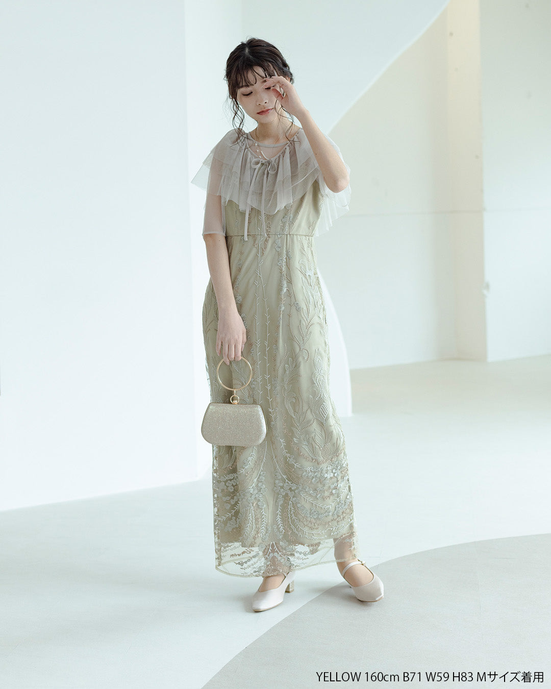 ケープセット4WAYレースドレス as25618 Dorry doll ドリードール