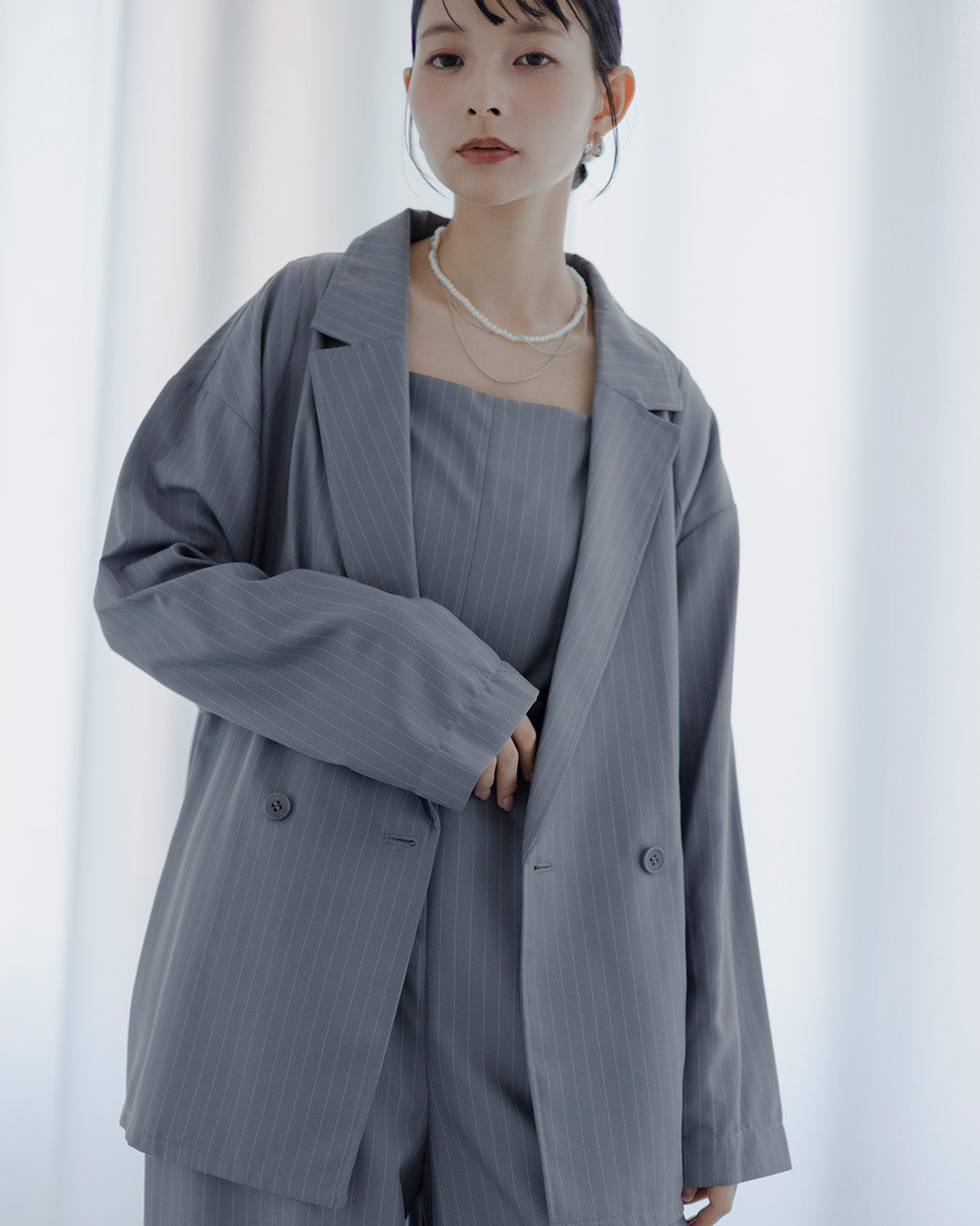 [ et.UNiVER ] Pratical set up　as921-gray