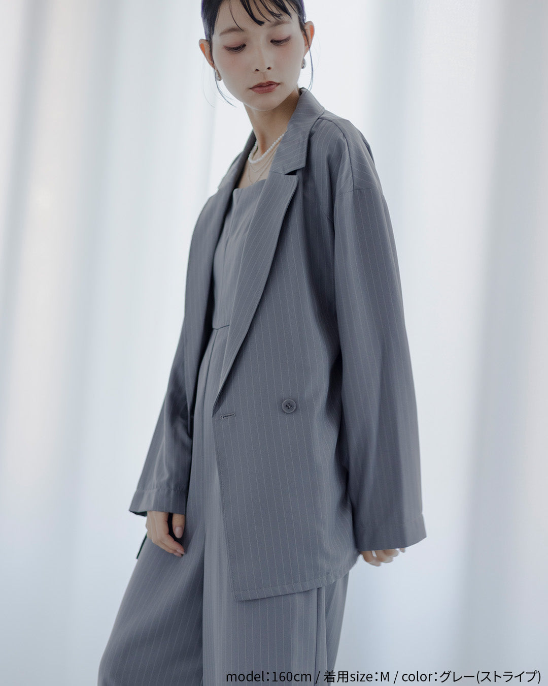 [ et.UNiVER ] Pratical set up　as921-gray