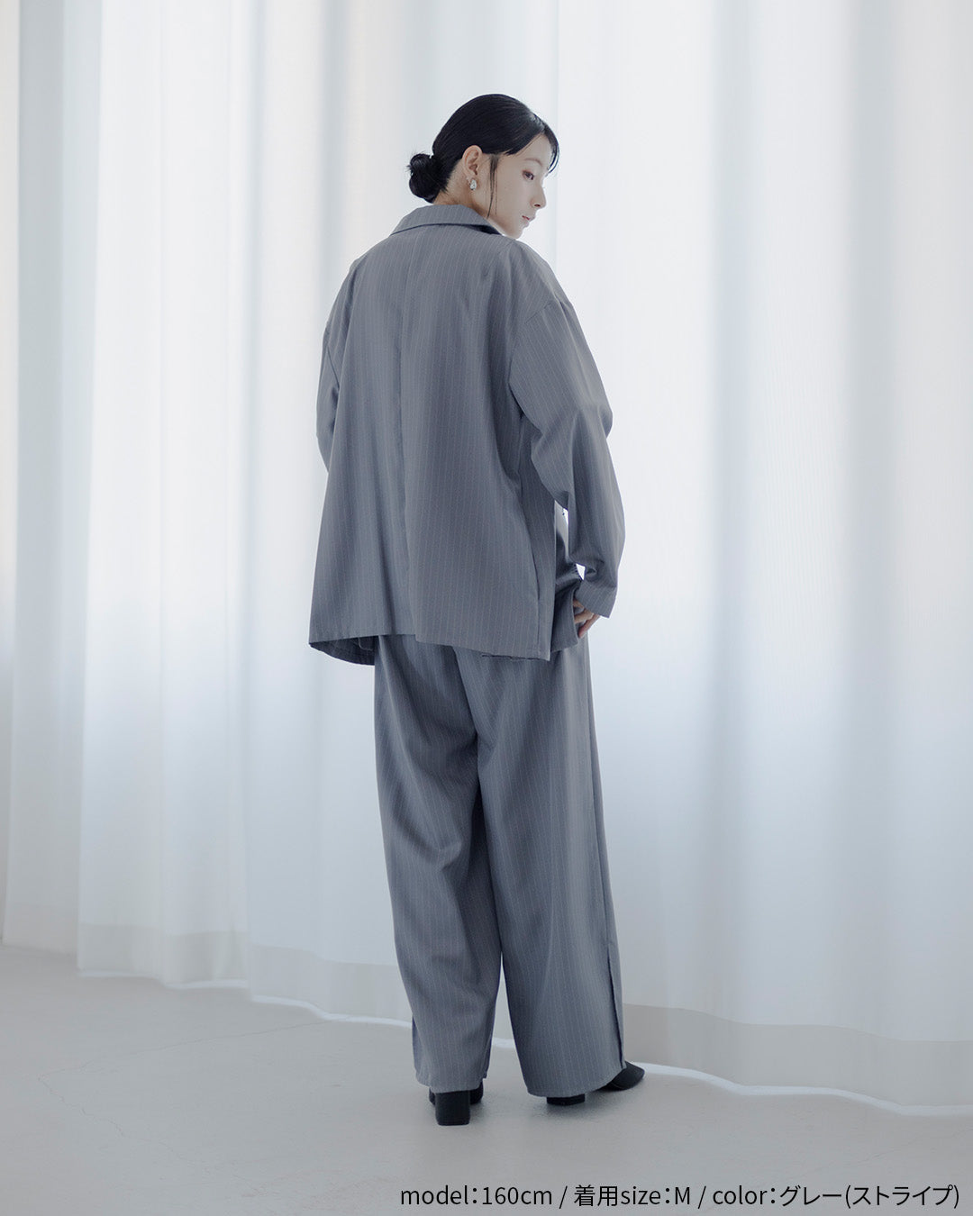 [ et.UNiVER ] Pratical set up　as921-gray