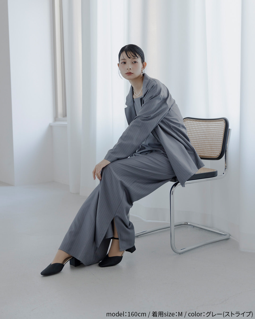 [ et.UNiVER ] Pratical set up　as921-gray