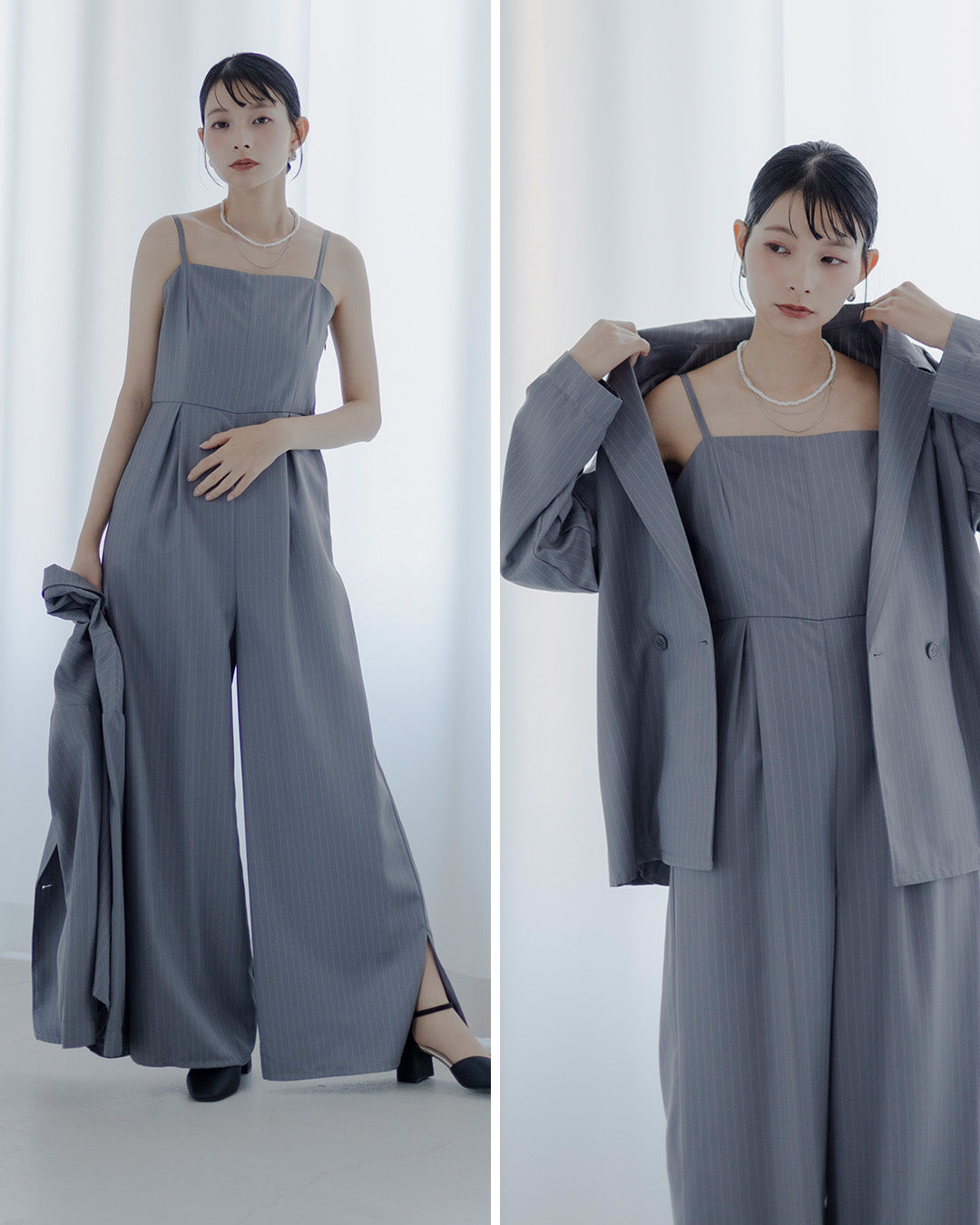 [ et.UNiVER ] Pratical set up　as921-gray